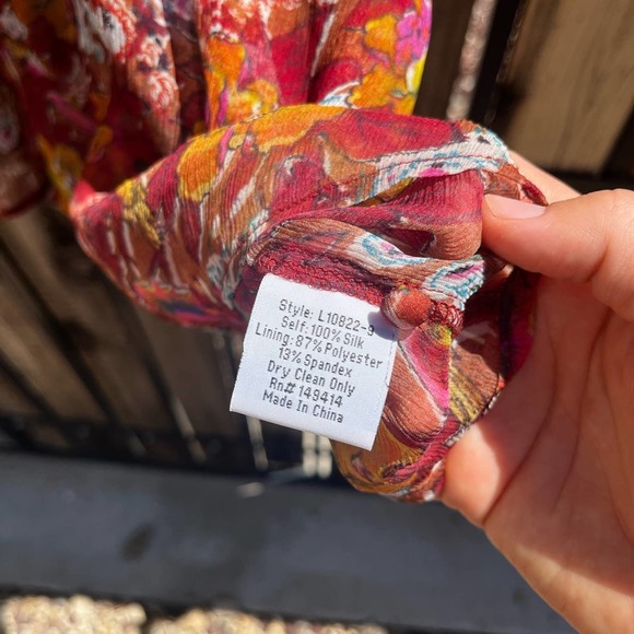 JOHNNY WAS Micah Peasant Blouse - Picture 4 of 10